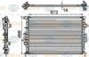 BEHR HELLA SERVICE 8MK 376 745-591 Radiator, engine cooling